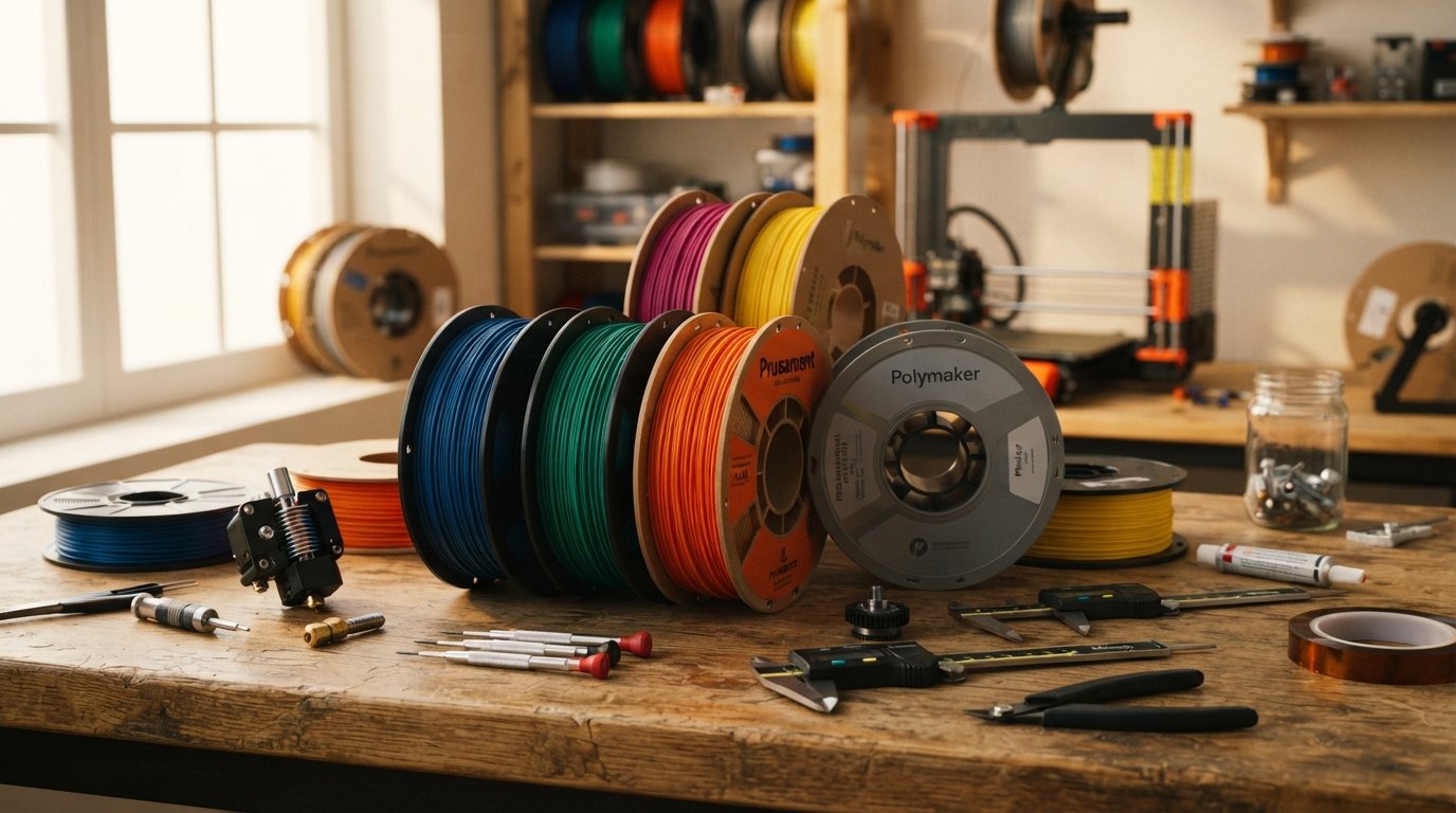 Hero Pakke x10 - refill PLA+ hvit x5 + refill PLA+ svart x5 - 1kg - 1,75 mm